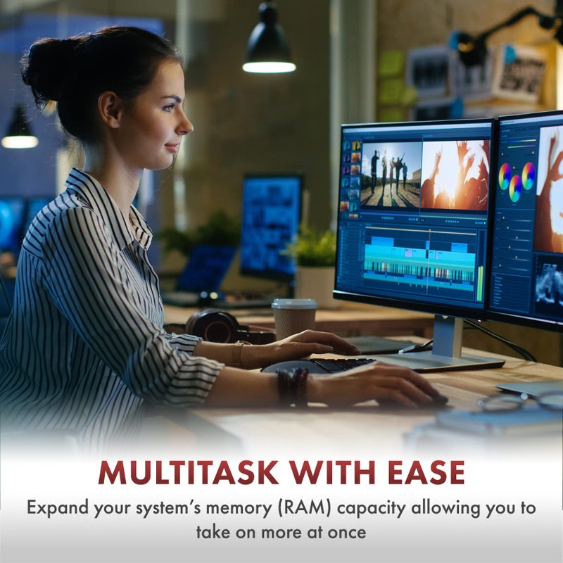 A-Tech 8GB DDR4 2666 MHz UDIMM PC4-21300 (PC4-2666V) CL19 DIMM Non-ECC Desktop RAM Memory Module - Image 4